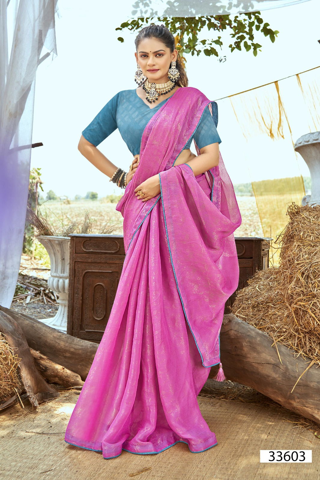 Rishivani Vol 4 By Vallabhi C C Jacquard Daily Wear Online Saree Wholesale
